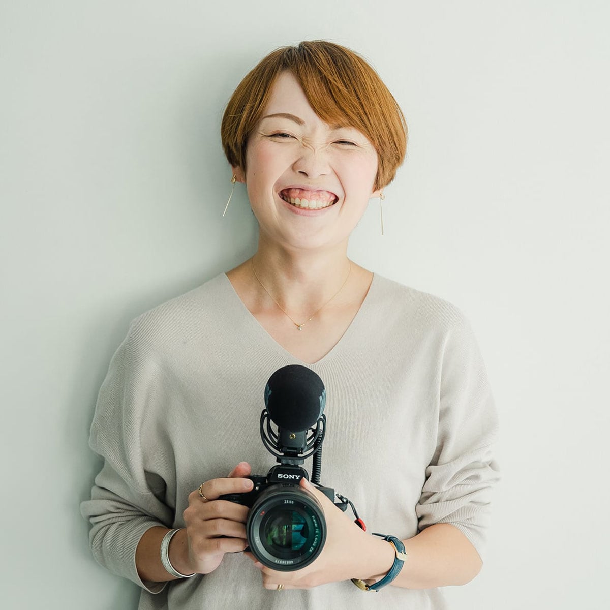 コペンフラップのビデオグラファー・清水 温子さんの顔写真